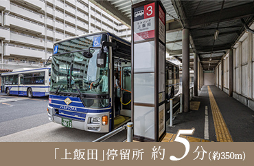 「上飯田」停留所